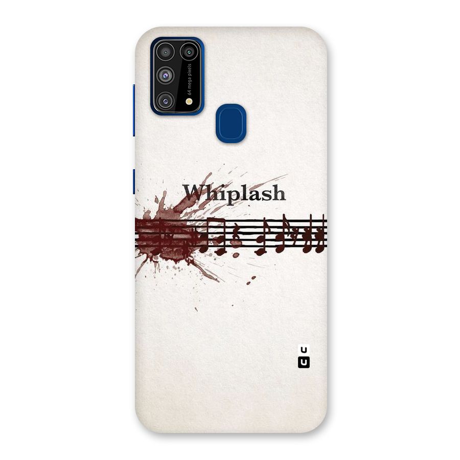 Music Notes Splash Back Case for Galaxy M31