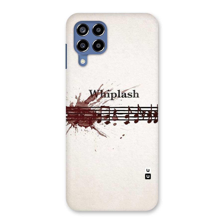 Music Notes Splash Back Case for Galaxy M53 5G