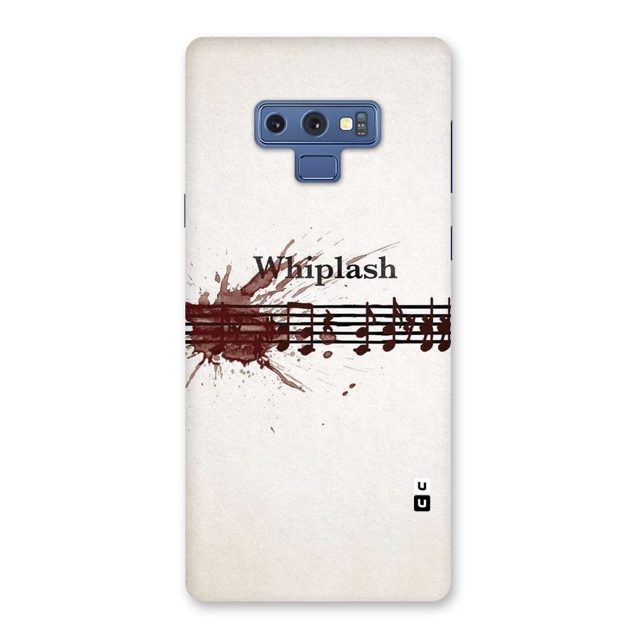 Music Notes Splash Back Case for Galaxy Note 9