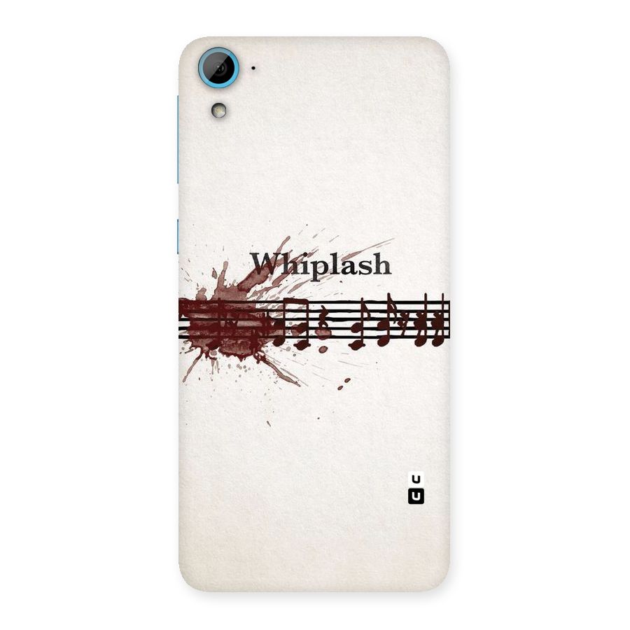 Music Notes Splash Back Case for HTC Desire 826