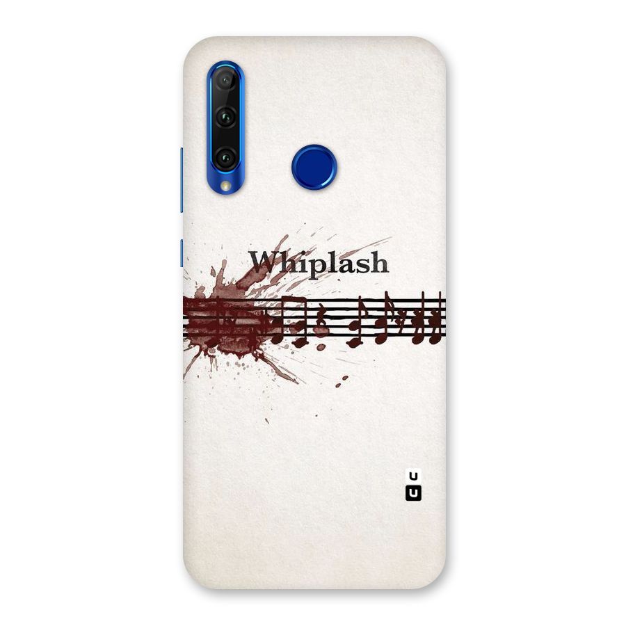 Music Notes Splash Back Case for Honor 20i