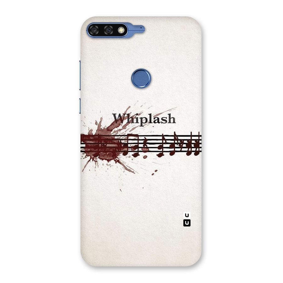 Music Notes Splash Back Case for Honor 7C