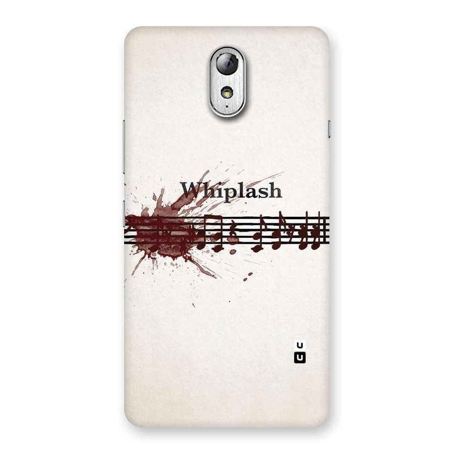 Music Notes Splash Back Case for Lenovo Vibe P1M