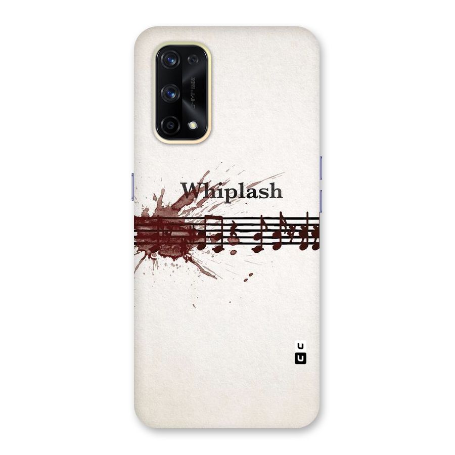 Music Notes Splash Glass Back Case for Realme X7 Pro