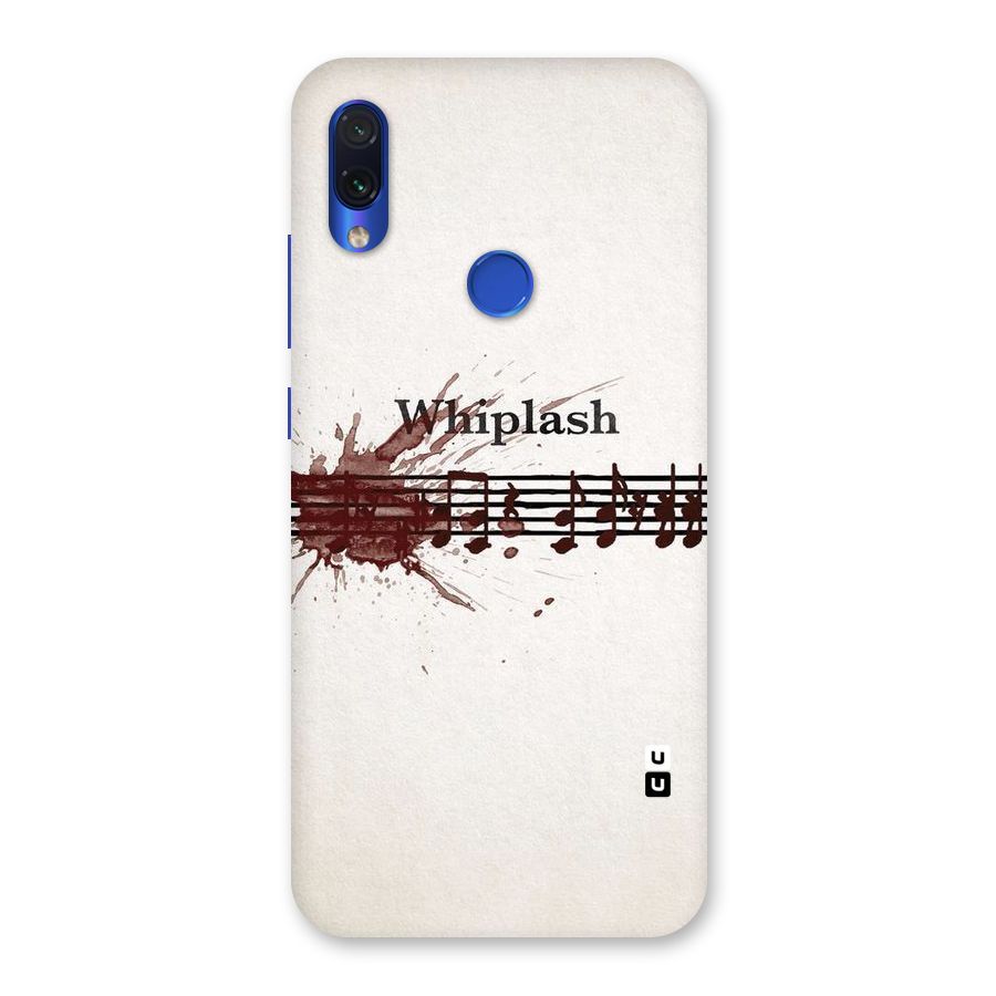 Music Notes Splash Back Case for Redmi Note 7