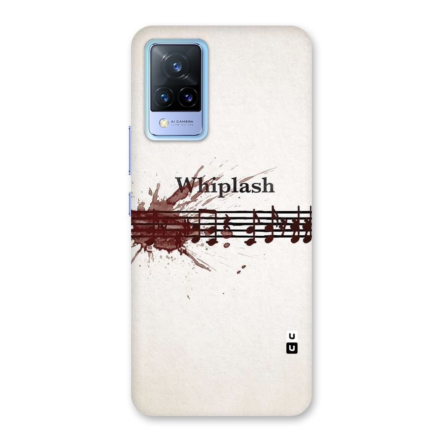 Music Notes Splash Back Case for Vivo V21 5G