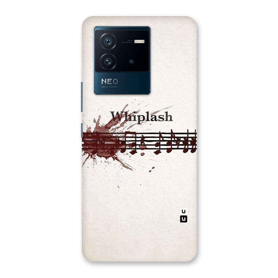 Music Notes Splash Back Case for Vivo iQOO Neo 6 5G