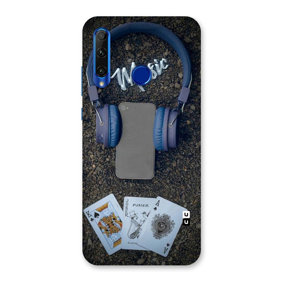 Music Power Cards Back Case for Honor 20i
