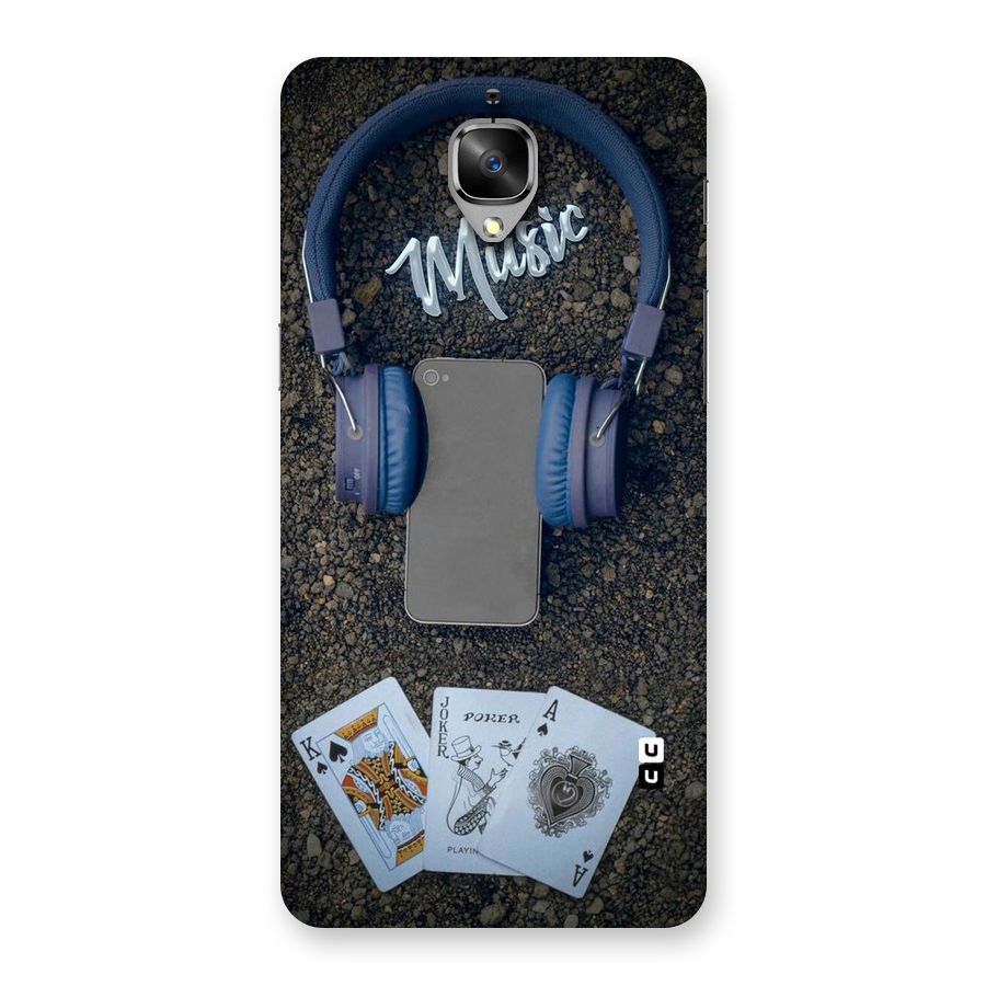 Music Power Cards Back Case for OnePlus 3