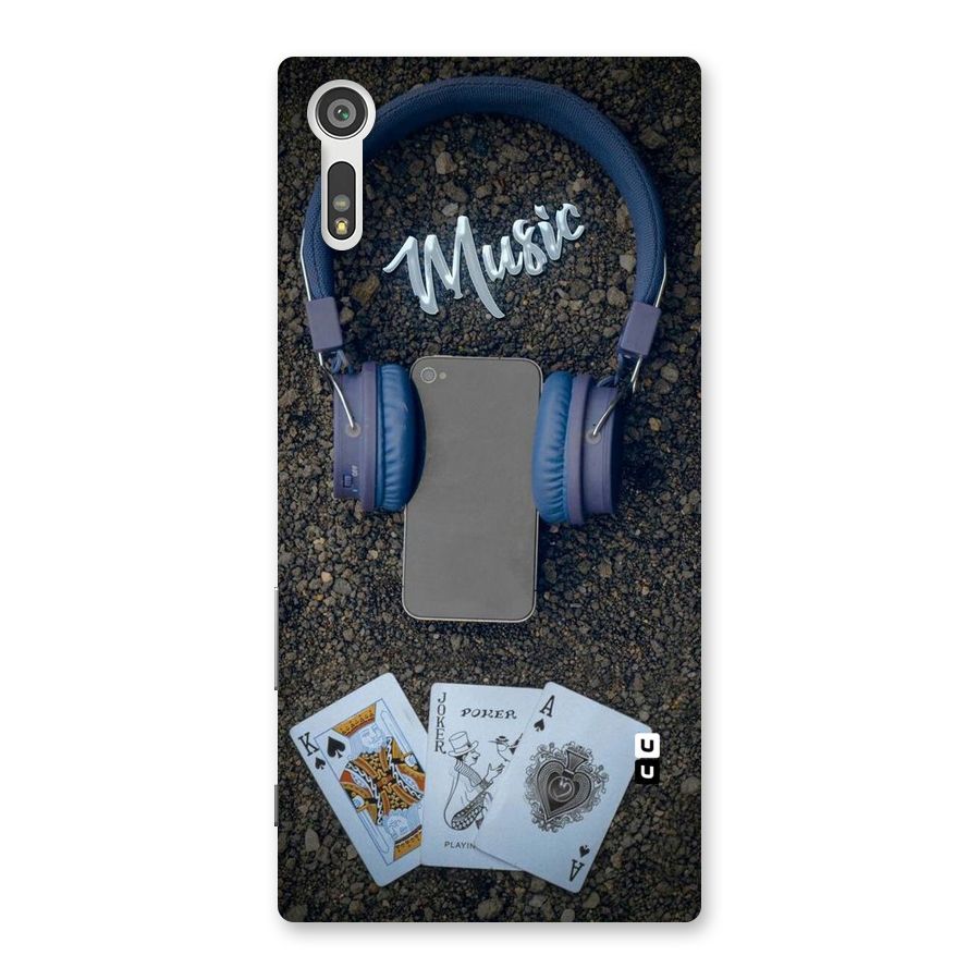 Music Power Cards Back Case for Xperia XZ