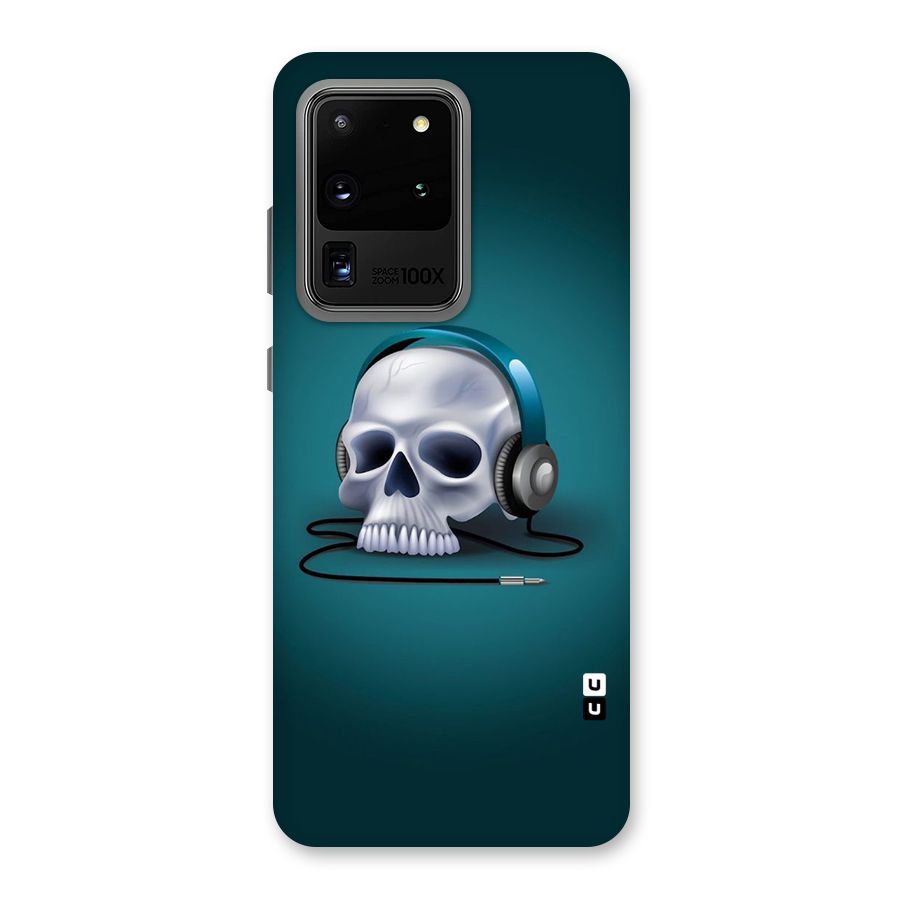 Music Skull Back Case for Galaxy S20 Ultra