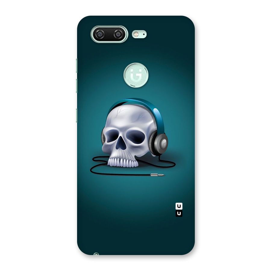 Music Skull Back Case for Gionee S10