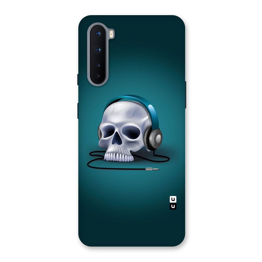 Music Skull Back Case for OnePlus Nord