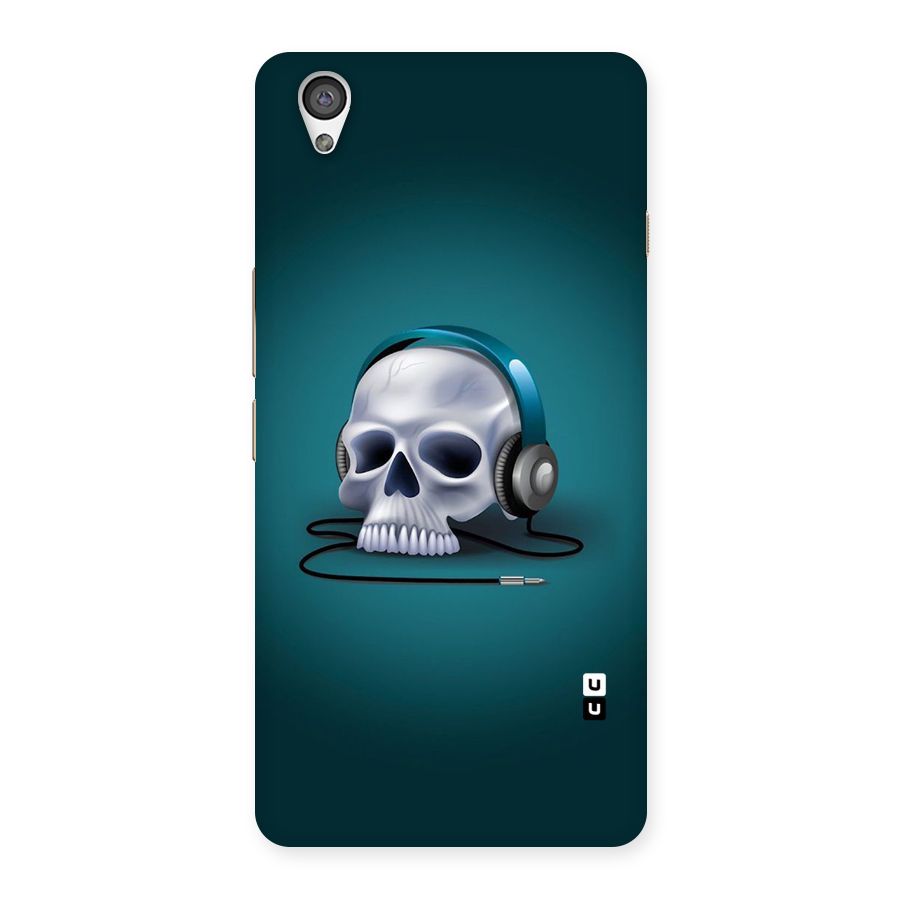 Music Skull Back Case for OnePlus X
