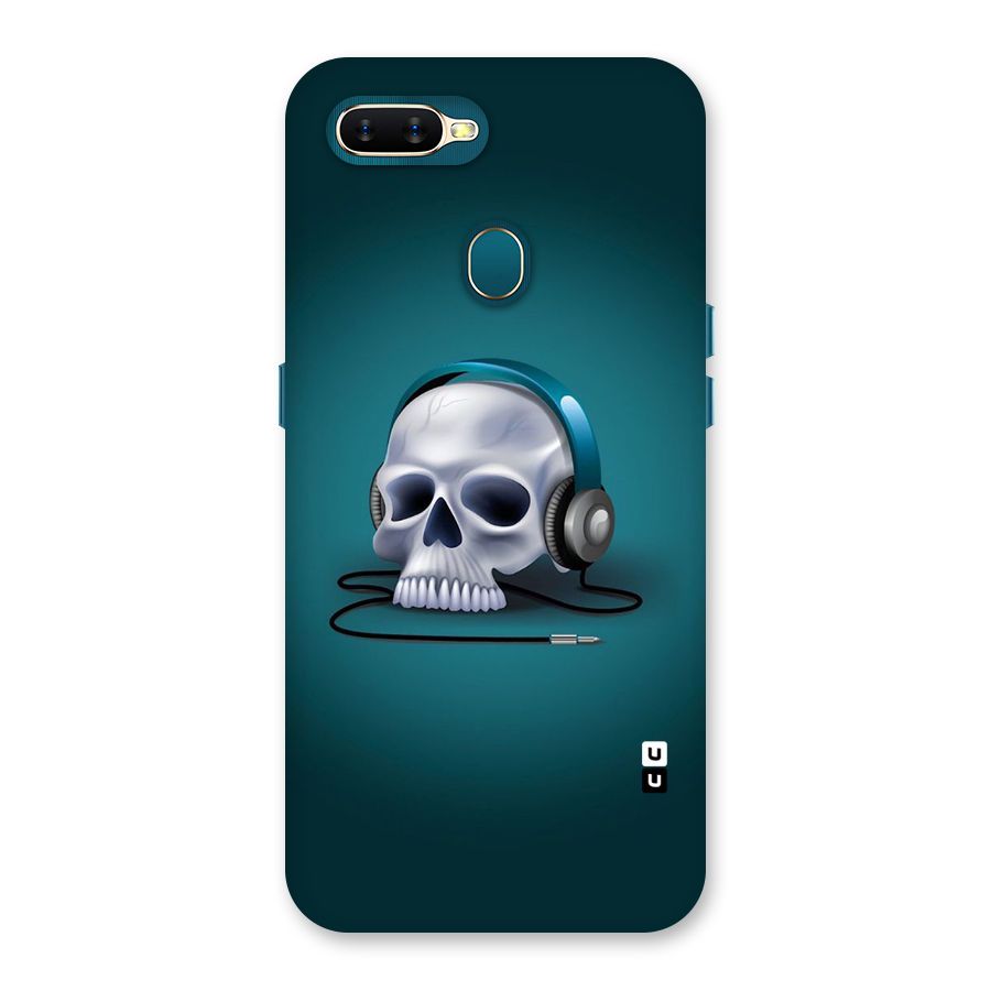 Music Skull Back Case for Oppo A11k