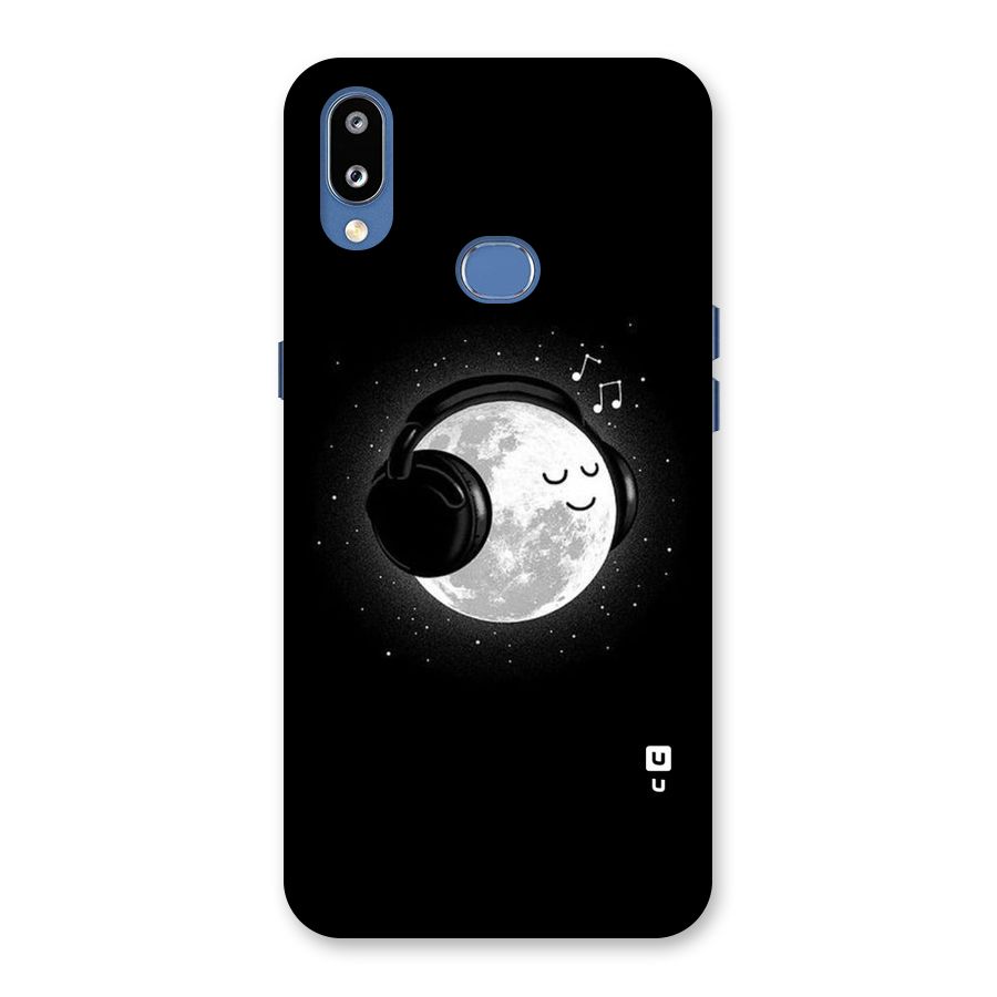 Music World Enjoying Back Case for Galaxy M01s