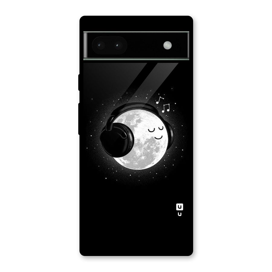 Music World Enjoying Glass Back Case for Google Pixel 6a