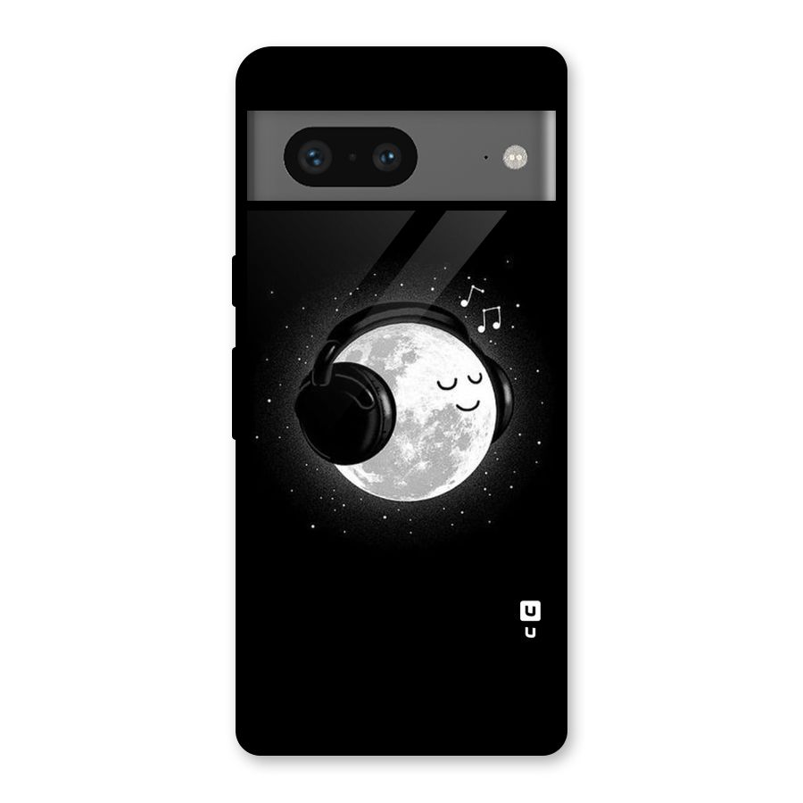 Music World Enjoying Glass Back Case for Google Pixel 7