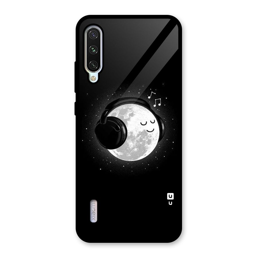 Music World Enjoying Glass Back Case for Mi A3