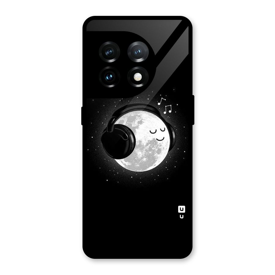 Music World Enjoying Glass Back Case for OnePlus 11