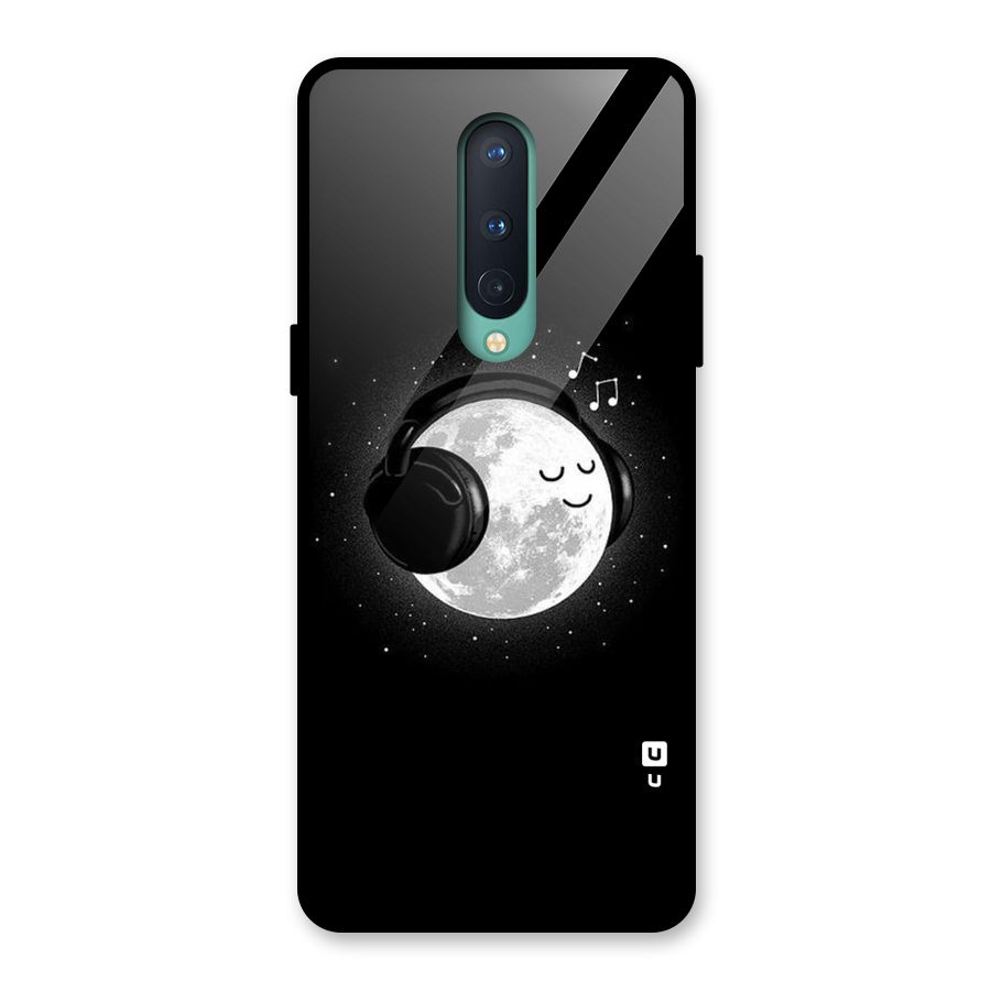 Music World Enjoying Glass Back Case for OnePlus 8