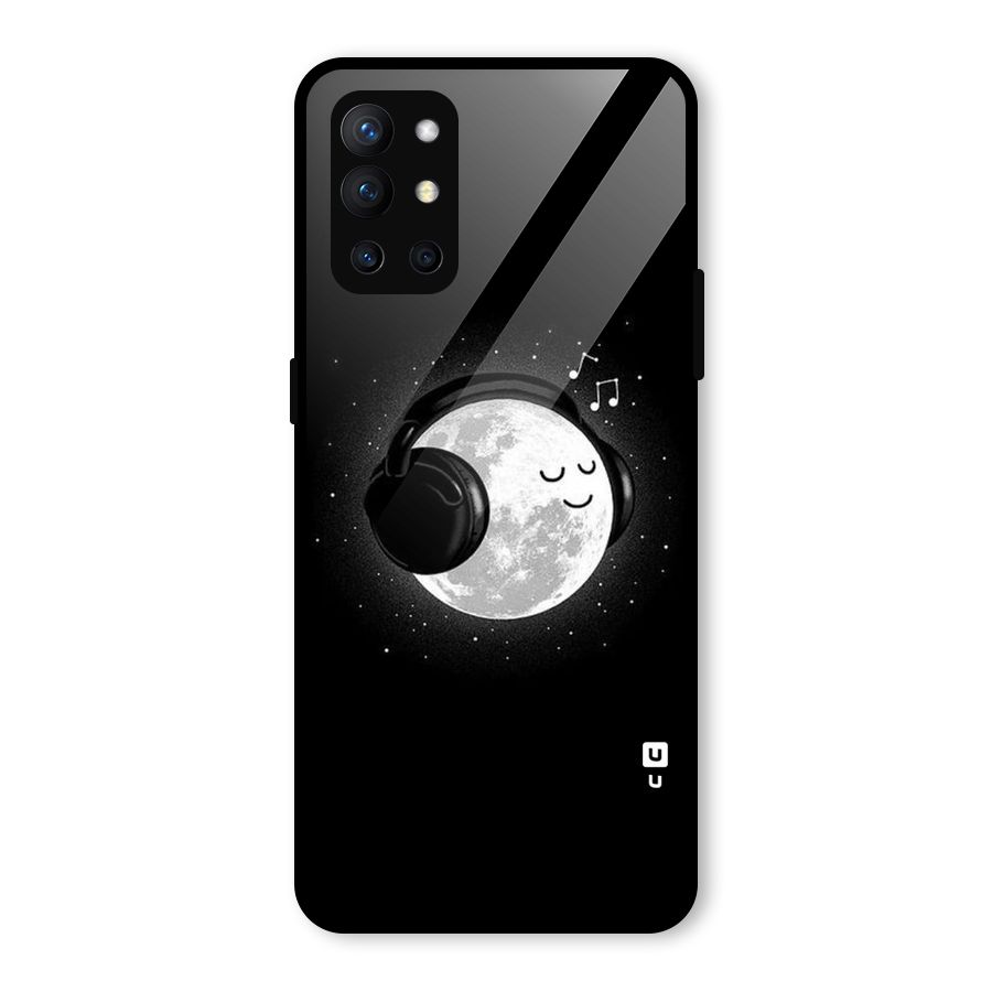 Music World Enjoying Glass Back Case for OnePlus 9R