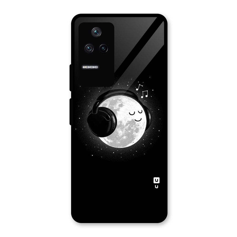 Music World Enjoying Glass Back Case for Poco F4 5G