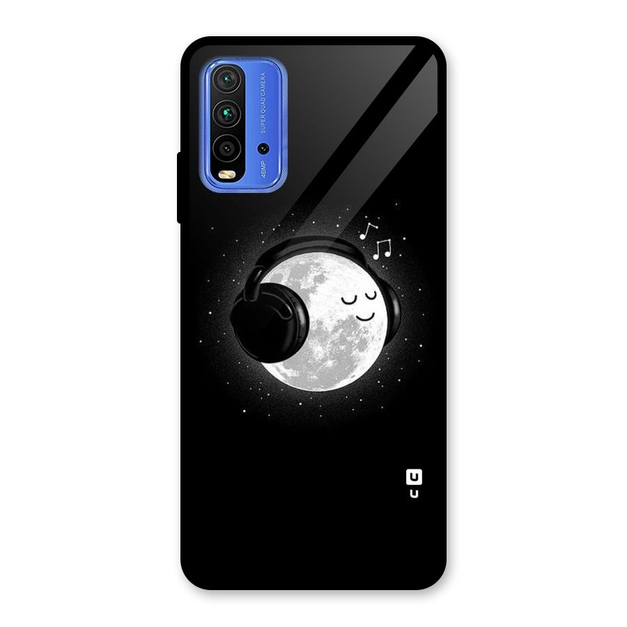 Music World Enjoying Glass Back Case for Redmi 9 Power