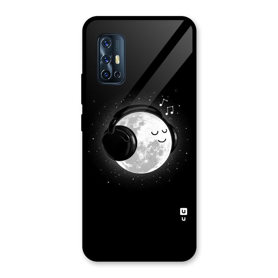 Music World Enjoying Glass Back Case for Vivo V17
