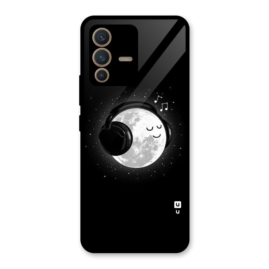 Music World Enjoying Glass Back Case for Vivo V23 5G