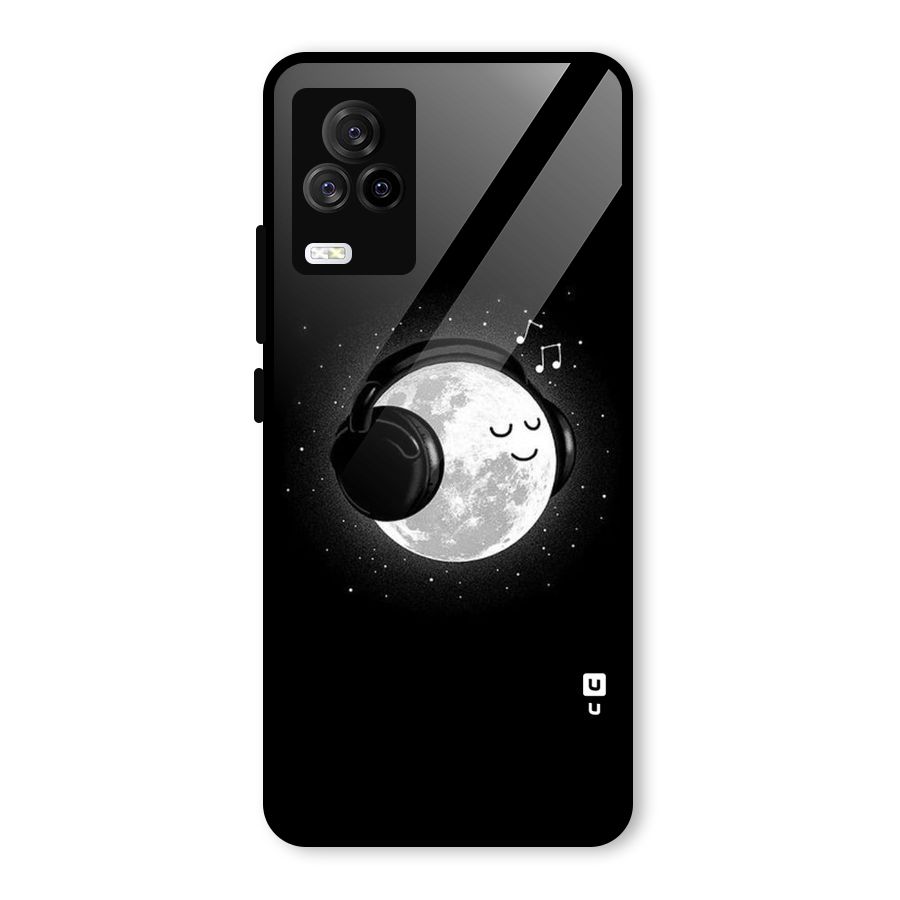 Music World Enjoying Glass Back Case for Vivo iQOO 7 Legend 5G