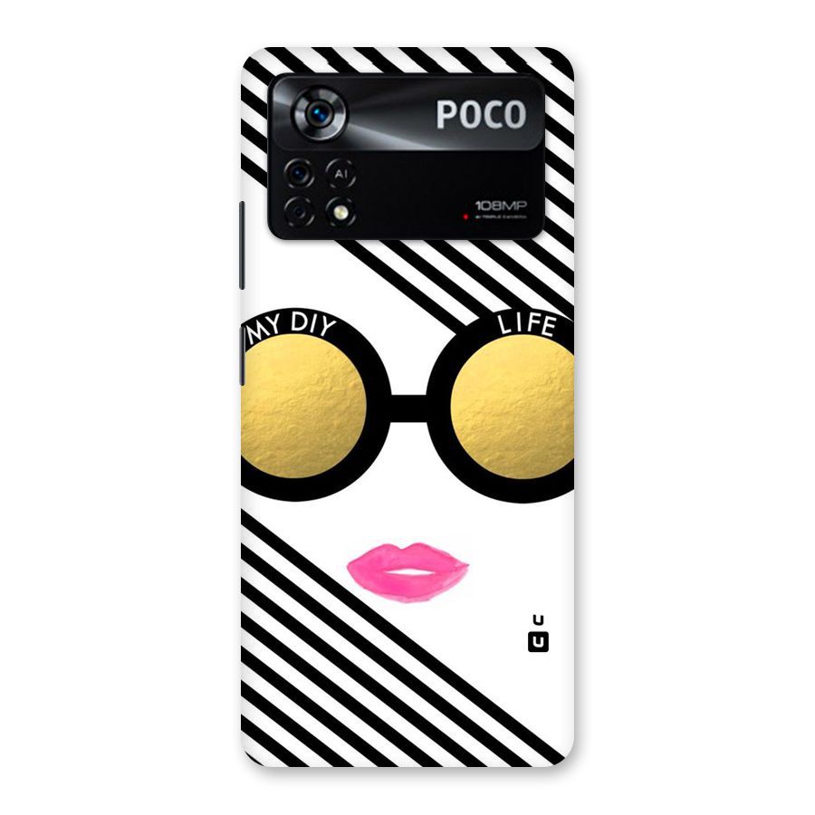My DIY Life Back Case for Poco X4 Pro 5G