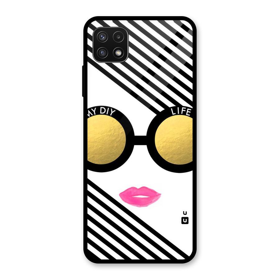 My DIY Life Glass Back Case for Galaxy A22 5G