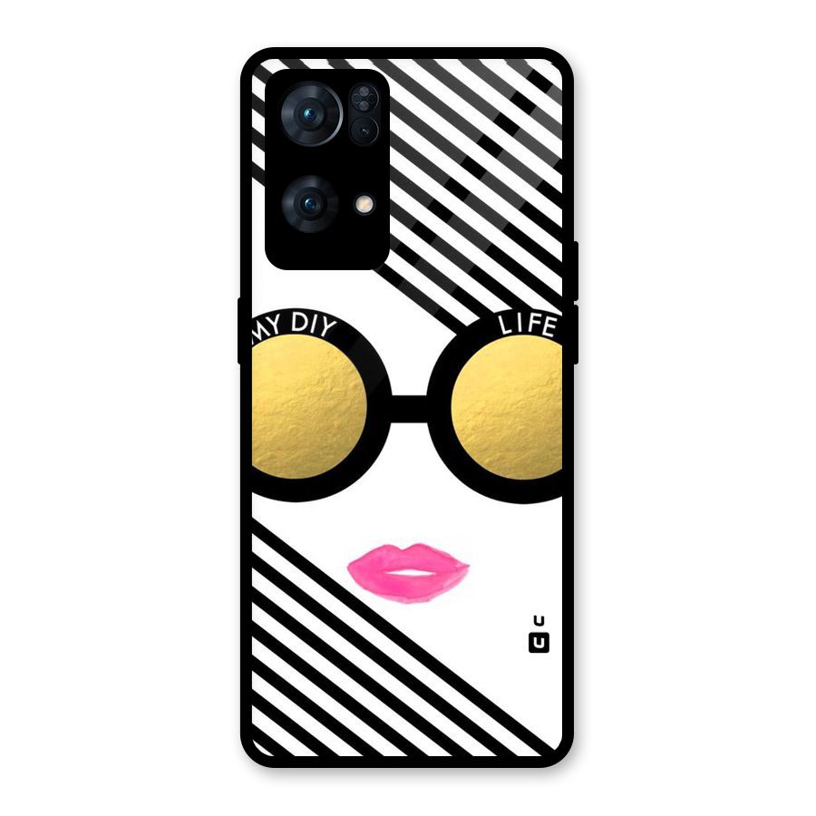 My DIY Life Glass Back Case for Oppo Reno7 Pro 5G