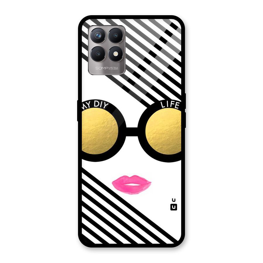 My DIY Life Glass Back Case for Realme Narzo 50