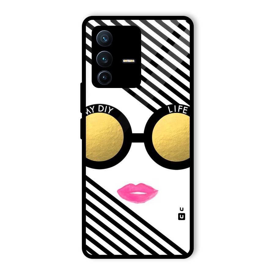 My DIY Life Glass Back Case for Vivo V23 Pro