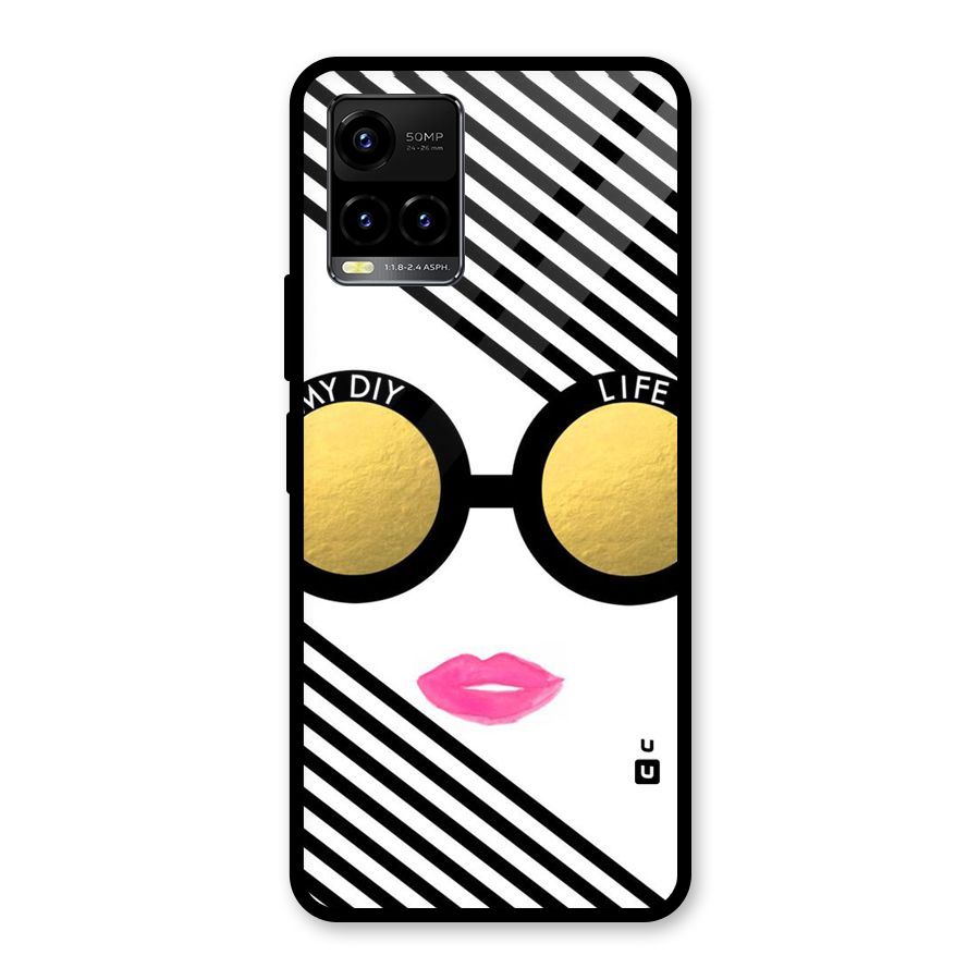 My DIY Life Glass Back Case for Vivo Y21T