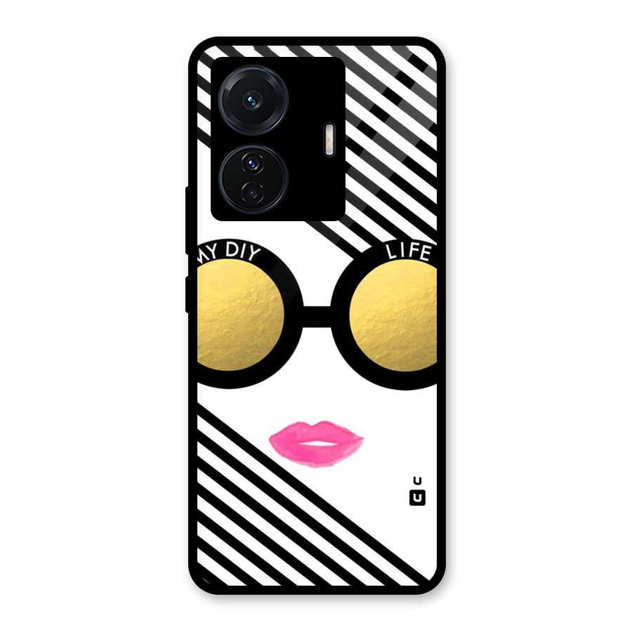 My DIY Life Glass Back Case for Vivo iQOO Z6 Pro