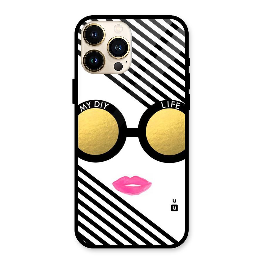 My DIY Life Glass Back Case for iPhone 13 Pro Max