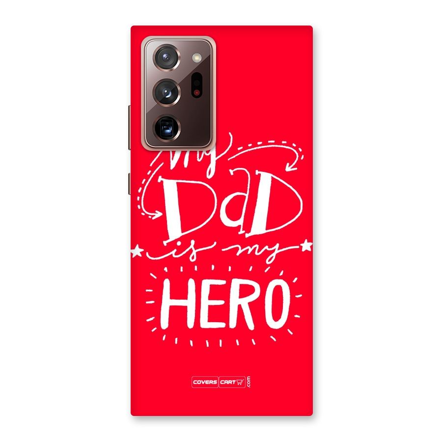 My Dad My Hero Back Case for Galaxy Note 20 Ultra