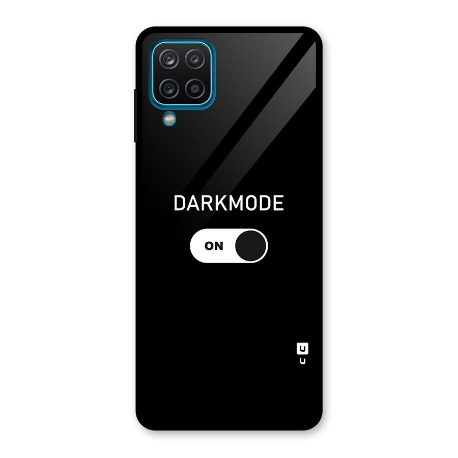 My Darkmode On Glass Back Case for Galaxy A12