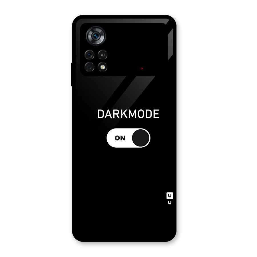 My Darkmode On Glass Back Case for Poco X4 Pro 5G