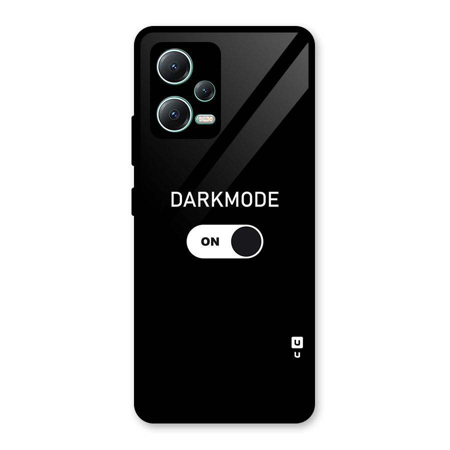 My Darkmode On Glass Back Case for Redmi Note 12 5G