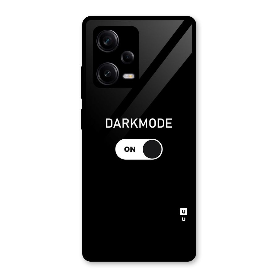 My Darkmode On Glass Back Case for Redmi Note 12 Pro