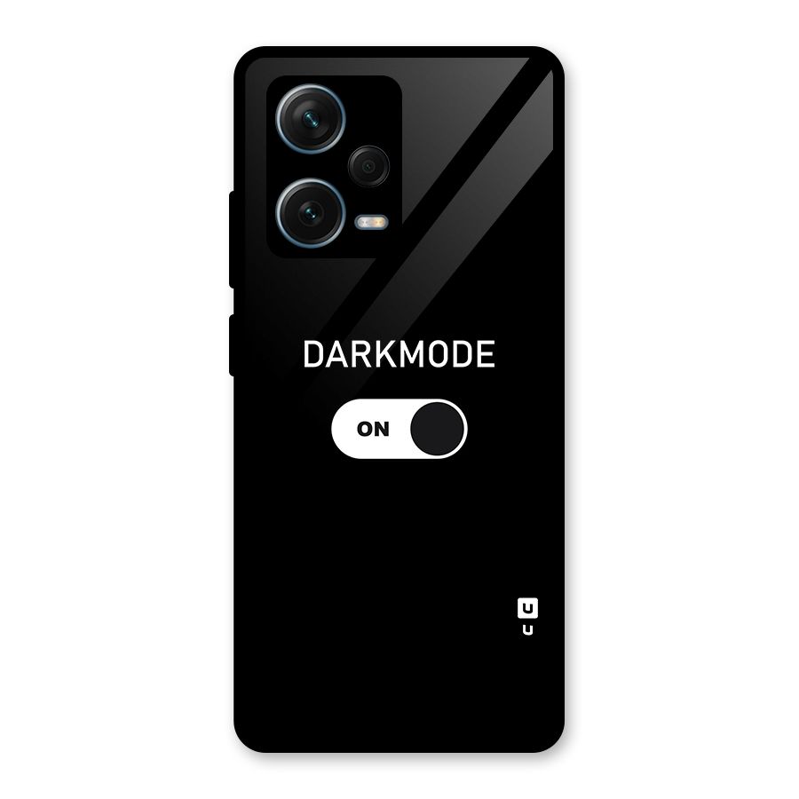 My Darkmode On Glass Back Case for Redmi Note 12 Pro Plus 5G