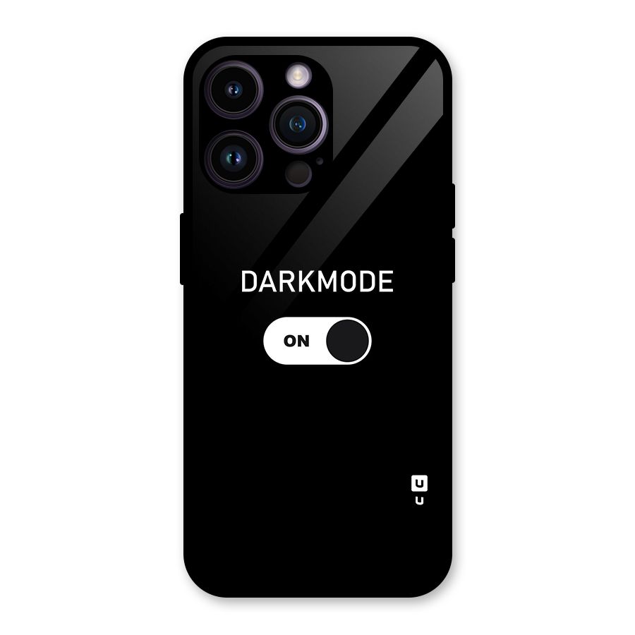 My Darkmode On Glass Back Case for iPhone 14 Pro Max