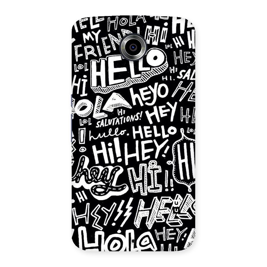 My Friend Back Case for Nexsus 6