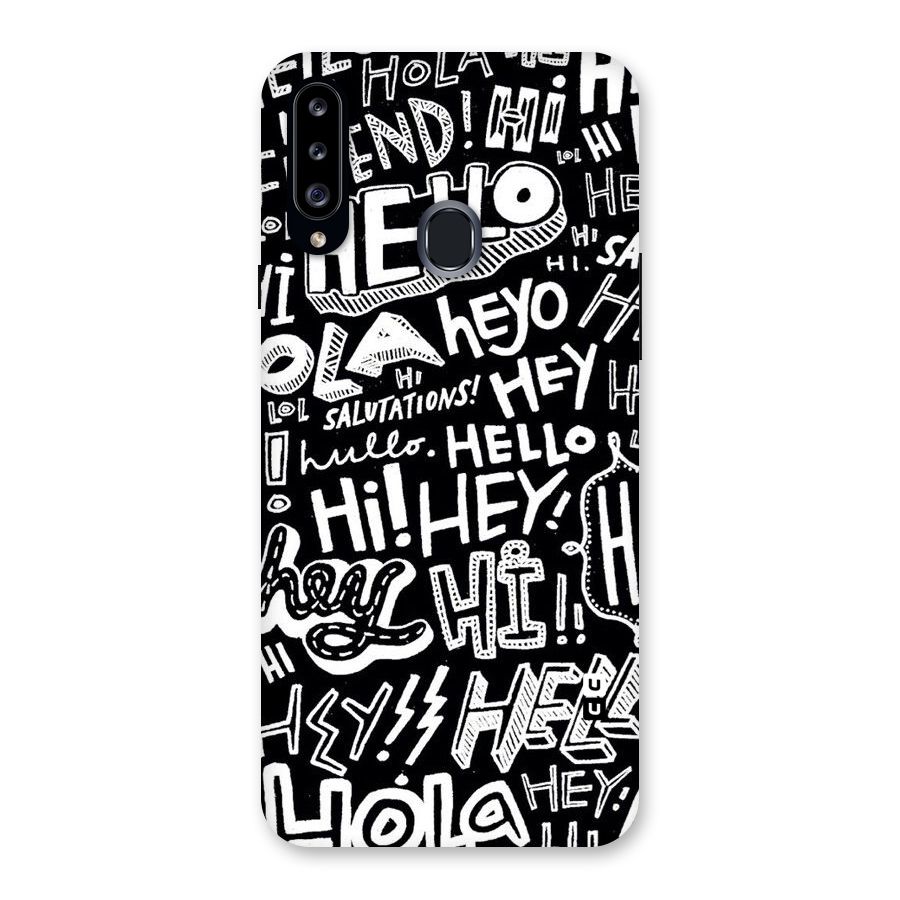 My Friend Back Case for Samsung Galaxy A20s