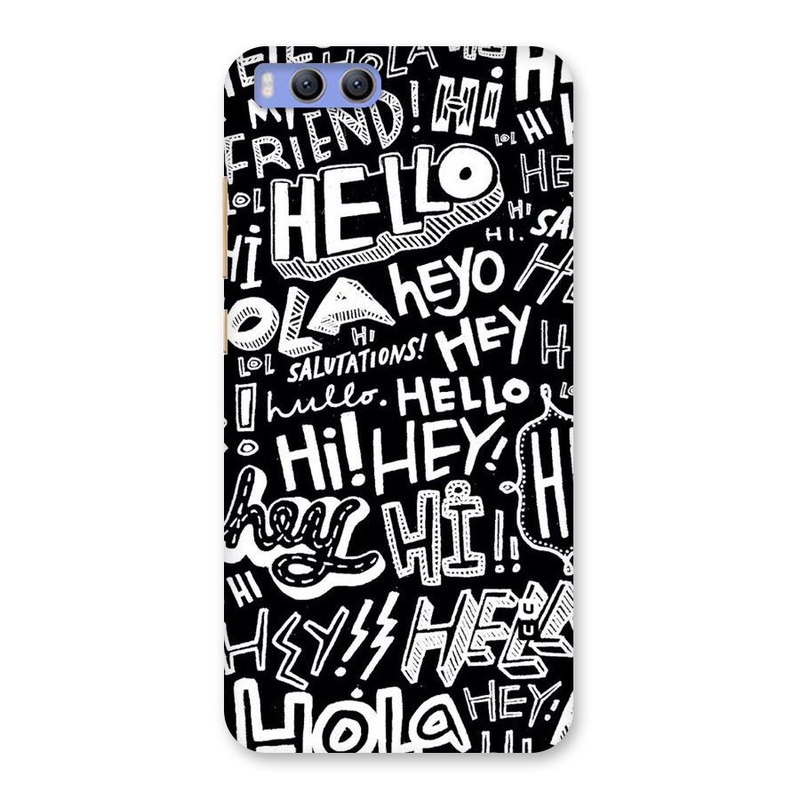 My Friend Back Case for Xiaomi Mi 6