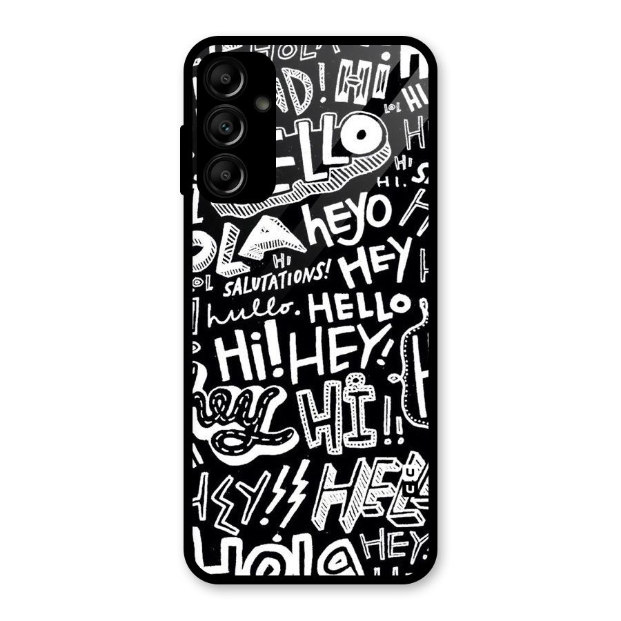 My Friend Glass Back Case for Galaxy A14 5G